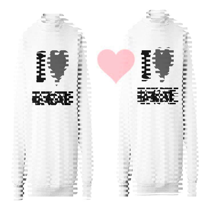 アイハート 箱根 日本 愛 日本土産 スウェットシャツ