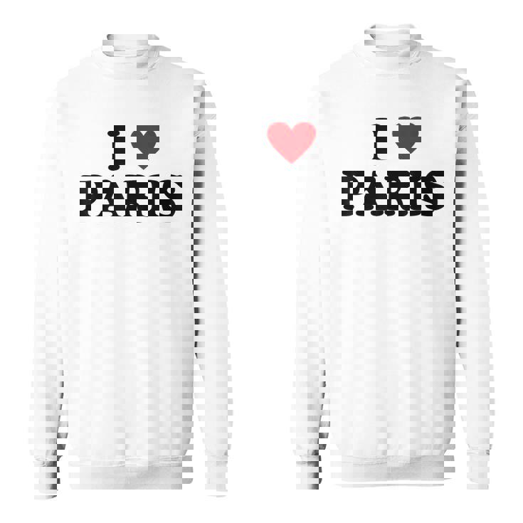 アイハートフランスシティ-アイラブパリ スウェットシャツ