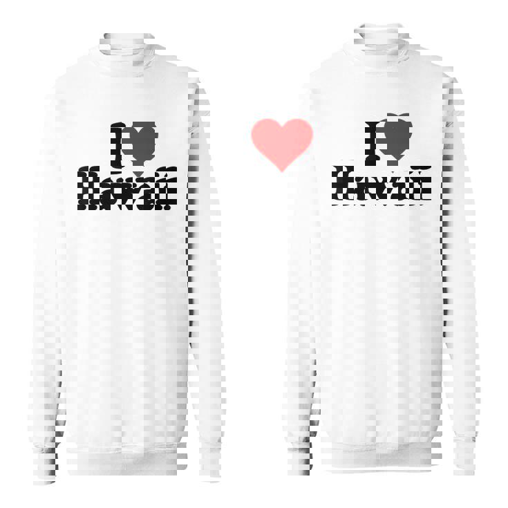 アイラブハートハワイ スウェットシャツ