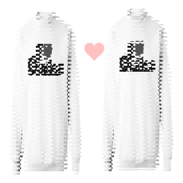 アイラブハート大阪ジャパン スウェットシャツ