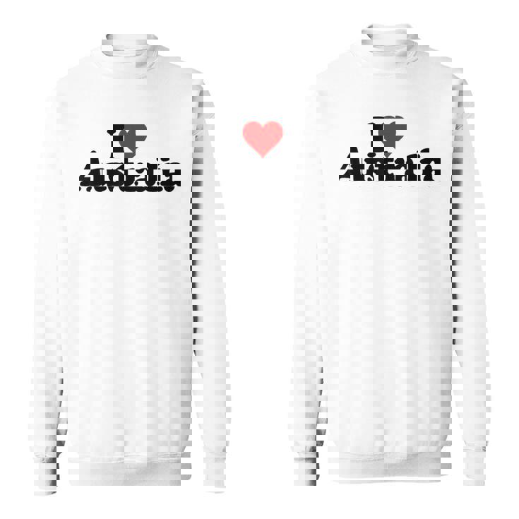 アイ・ラブ・ハート・オーストラリア スウェットシャツ