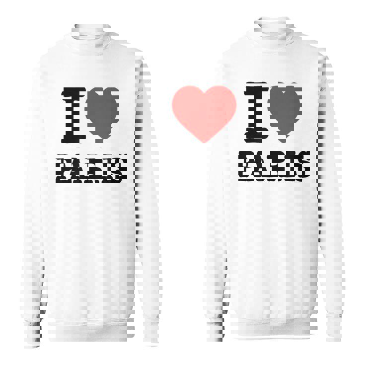 アイ・ラブ・パリ スウェットシャツ