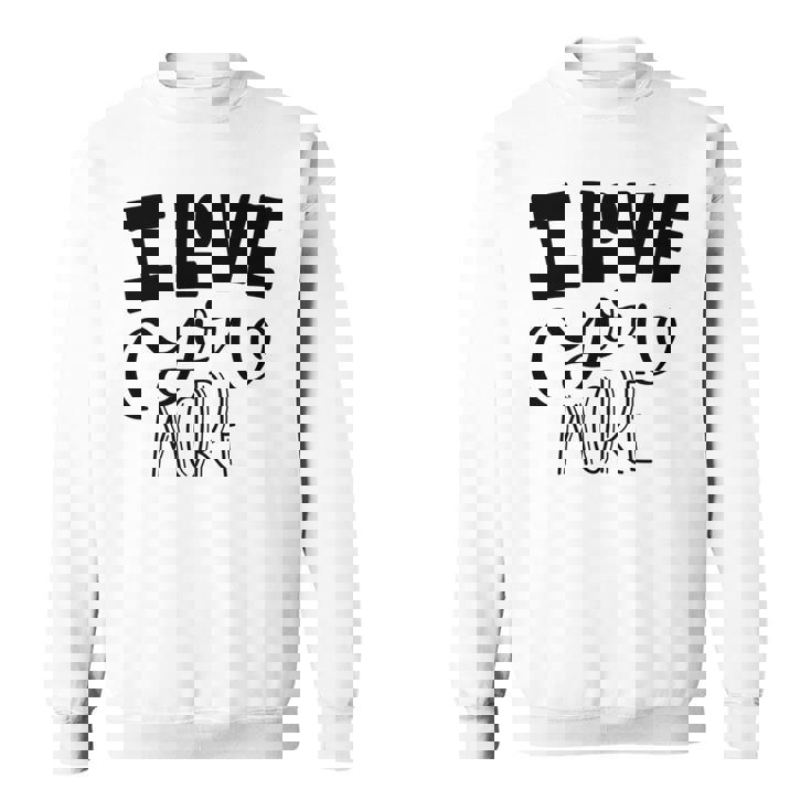 アイ・ラヴ・ユー 長袖tシャツ スウェットシャツ