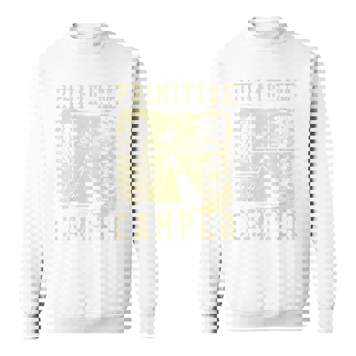 アウトドア アドベンチャー ブッシュクラフト プリミティブ キャンパー スウェットシャツ