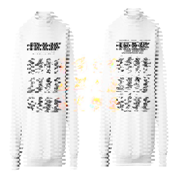 アスリート犬たちの挑戦 – Fetch The Glory スウェットシャツ