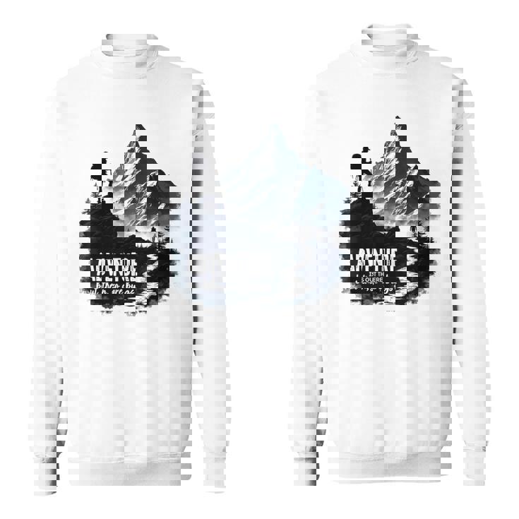 アドベンチャー バグ アウトドア キャンプ ハイキング 面白い 自然 グラフィック スウェットシャツ