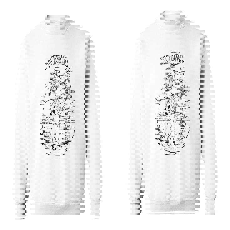 アロハ ハワイアン フラダンサー スウェットシャツ