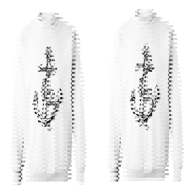 アンカー モチーフ アンカー 船 錨 海 錨 スウェットシャツ