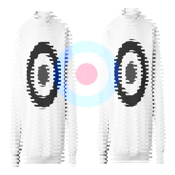 イギリス空軍の様式化されたラウンデル旗 スウェットシャツ