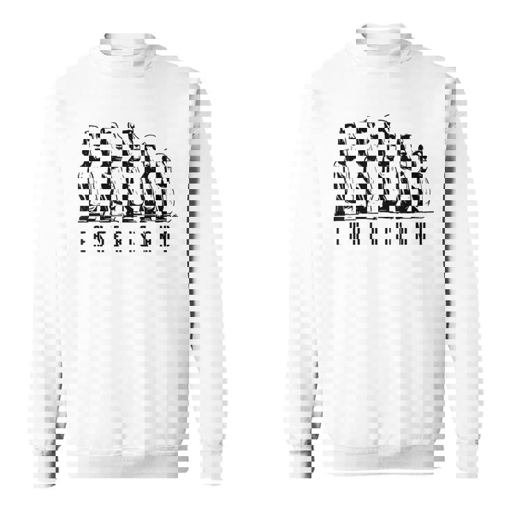 イースター島 モアイストーン モノリシック像 お土産 スウェットシャツ