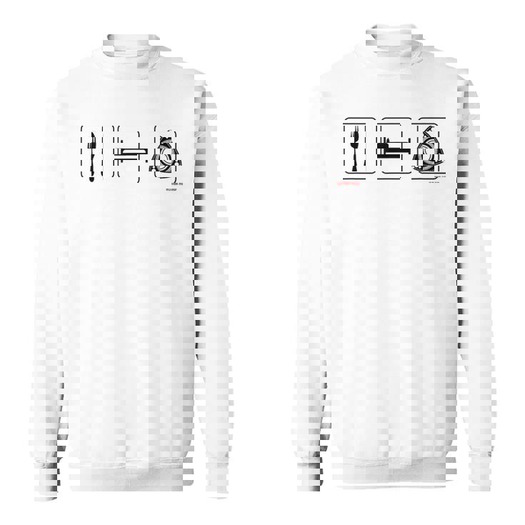 イート・スリープロータリー スウェットシャツ