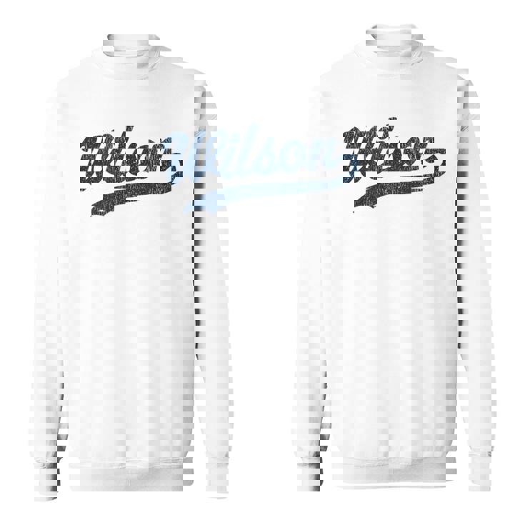 ウィルソン ノースカロライナ Nc ビンテージ スポーツ グラフィック スウェットシャツ