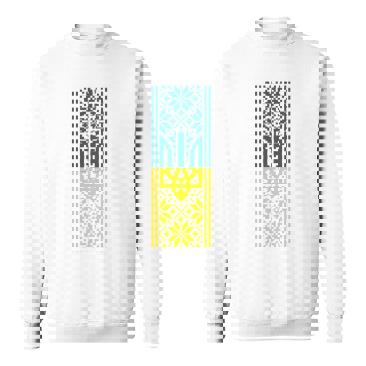 ウクライナの紋章yshyvanka コスチューム ゼレンスキー大統領 長袖tシャツ スウェットシャツ