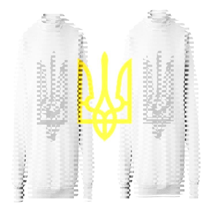 ウクライナ大統領ヴォロディミル・ゼレンスキー ウクライナエンブレム スウェットシャツ
