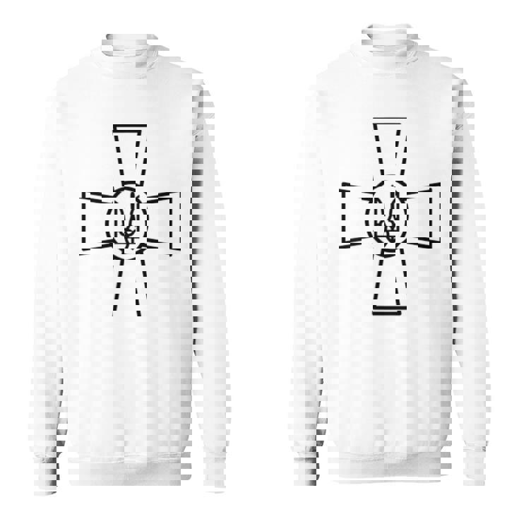 ウクライナ陸軍 陸軍 エンブレム ゼレンスキー大統領サポート スウェットシャツ