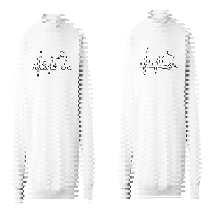 ウサギ ハートビート ウサギ 心拍数 ウサギ ブリーダーウサギ スウェットシャツ