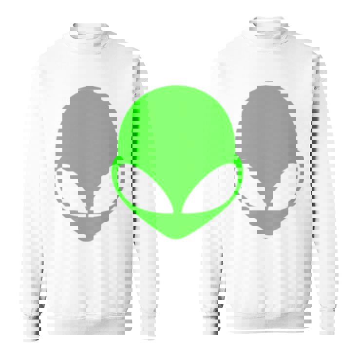 エイリアンヘッド グリーンフェイス ファニービリーブ Ufo ヒューマンコスチューム Edm 長袖tシャツ スウェットシャツ