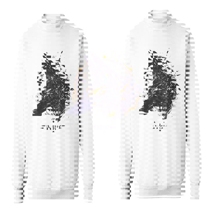 エジプト古代-面白いクールな神々 エジプトアヌビス スウェットシャツ