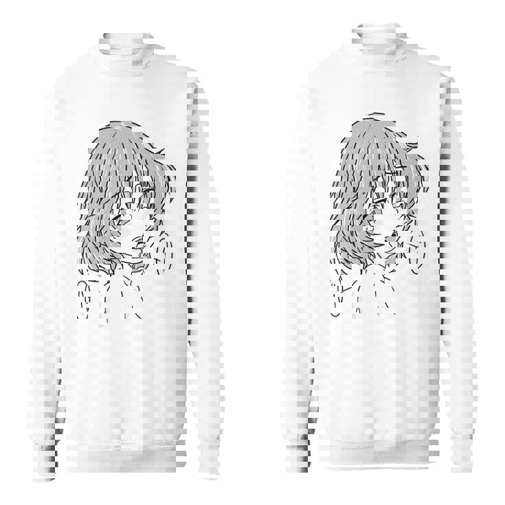 エッチ変態シャツ オタクガール ワイフアヘ顔 快感 スウェットシャツ