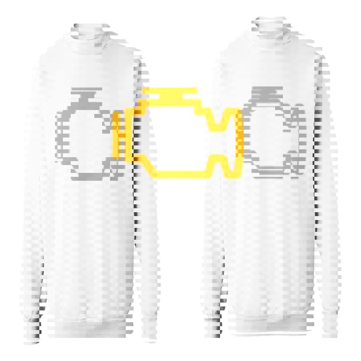 エンジンをチェック スウェットシャツ