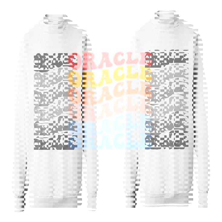 オラクル・グルーヴィー・レトロ スウェットシャツ