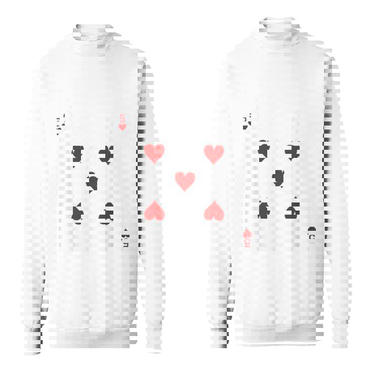 オリジナル ハロウィン トランプ コスチューム 不思議の国のアリス スウェットシャツ