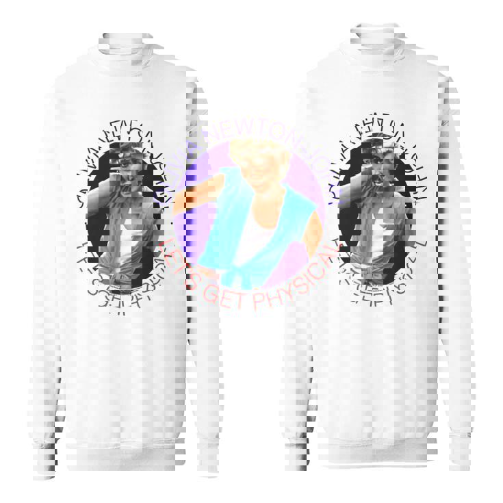 オリビア・ニュートンジョン レッツ・ゲット フィジカルサークル 写真 スウェットシャツ