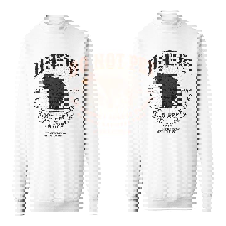 オリンピック国立公園 ワシントン ツキノワグマ スウェットシャツ