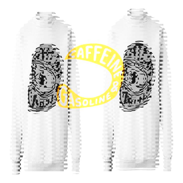 カフェインとガソリン スウェットシャツ