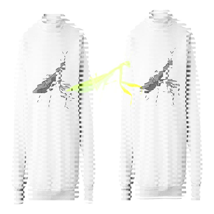 カマキリの虫バッタ カマキリの虫バッタ カマキリの虫バッタ スウェットシャツ