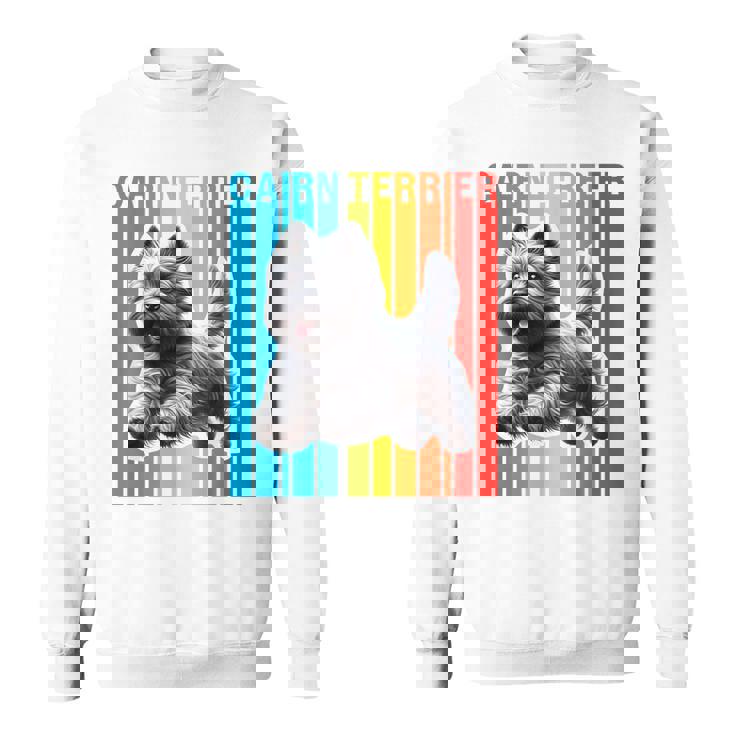 カラフル ケアンテリア スウェットシャツ