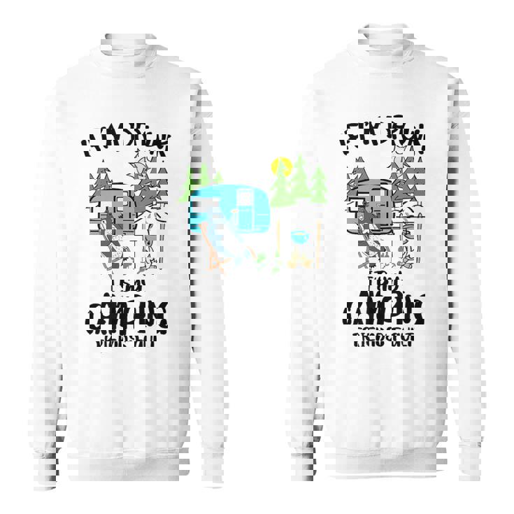 キャンプ 楽しい キャンピング 面白い キャンプファイヤー キャンピングカー 旅 スウェットシャツ