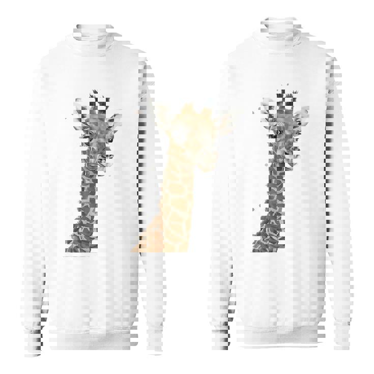 キリンtシャツ、キリンキッズ、キリンガール、キリン愛好家 スウェットシャツ