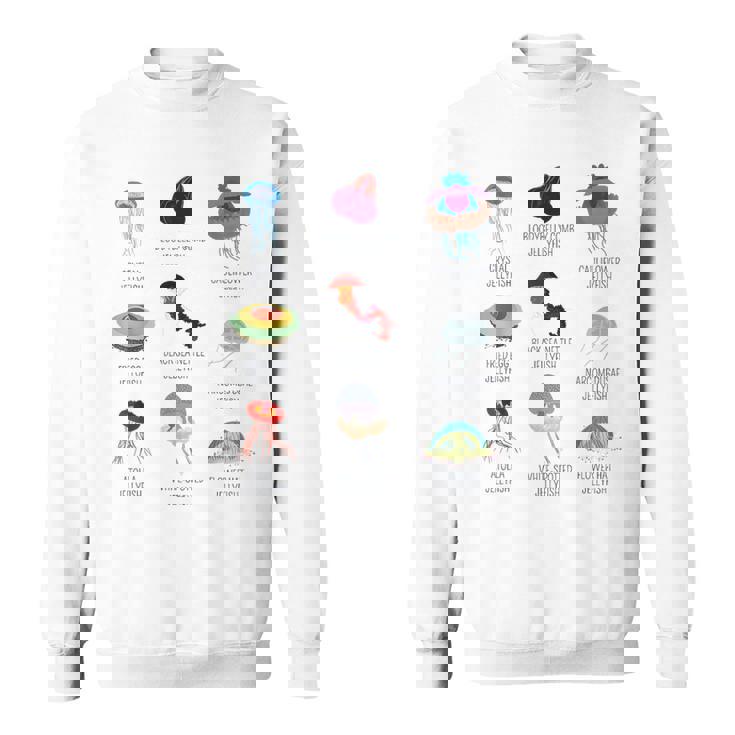 クラゲ 種 シージェリー 生物学者へのギフト スウェットシャツ