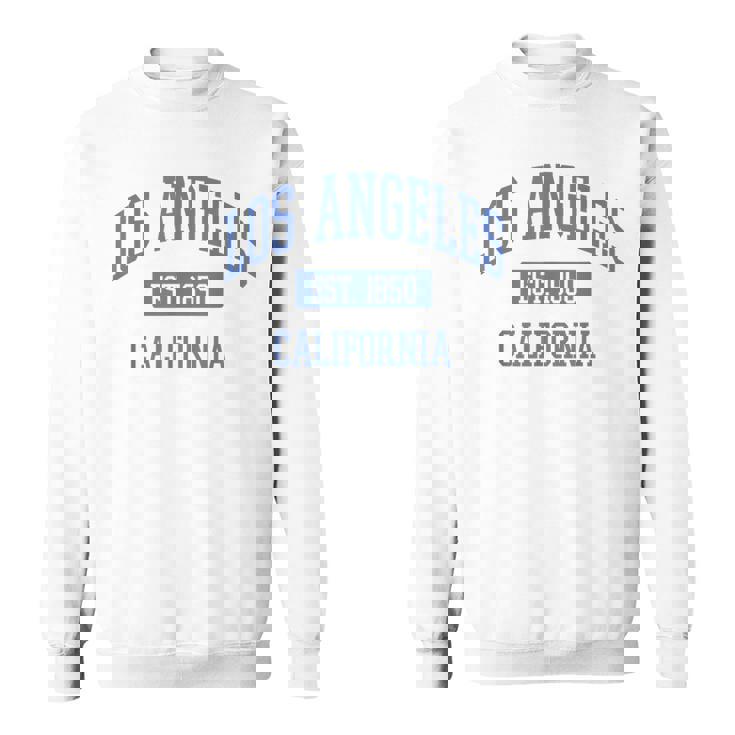 クラシック ロサンゼルス カリフォルニアブルー スウェットシャツ