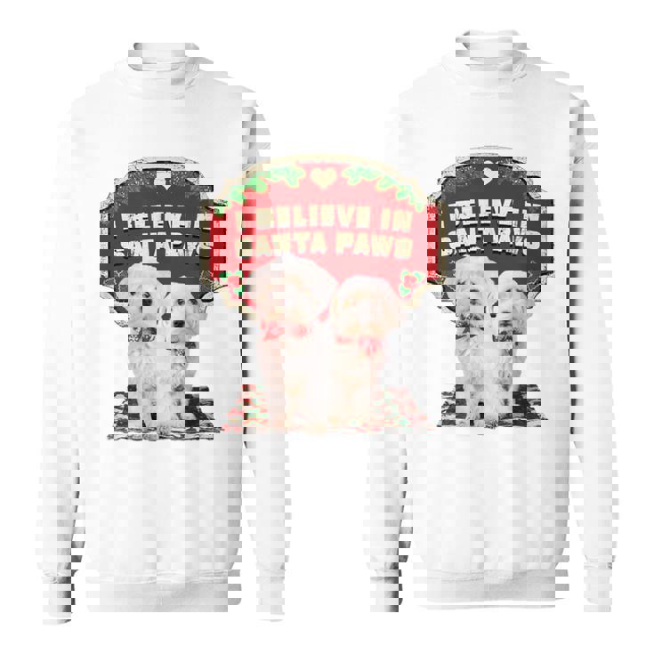 クリスマス デコレーション 犬 マルチーズ スウェットシャツ