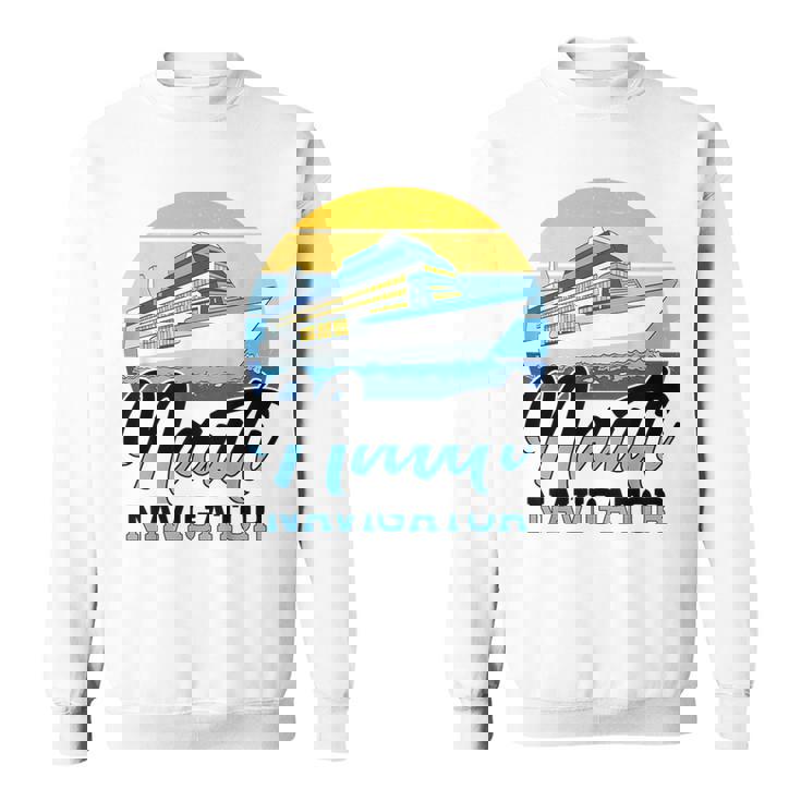 クルージング航海船キャプテンアンカークルーズディレクター スウェットシャツ