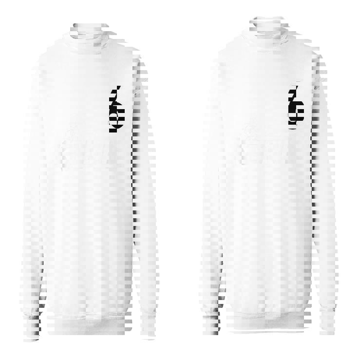 ケイリングリーンナンバー 6 グリーンジャージナンバー・シックス・レーシング スウェットシャツ