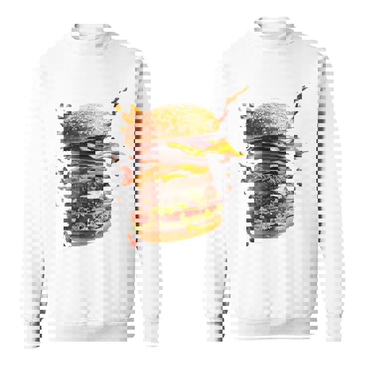 コスチュームバーガー スウェットシャツ