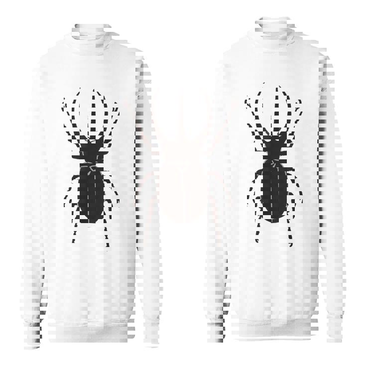 コーカサスオオカブト _昆虫_カブトムシ スウェットシャツ