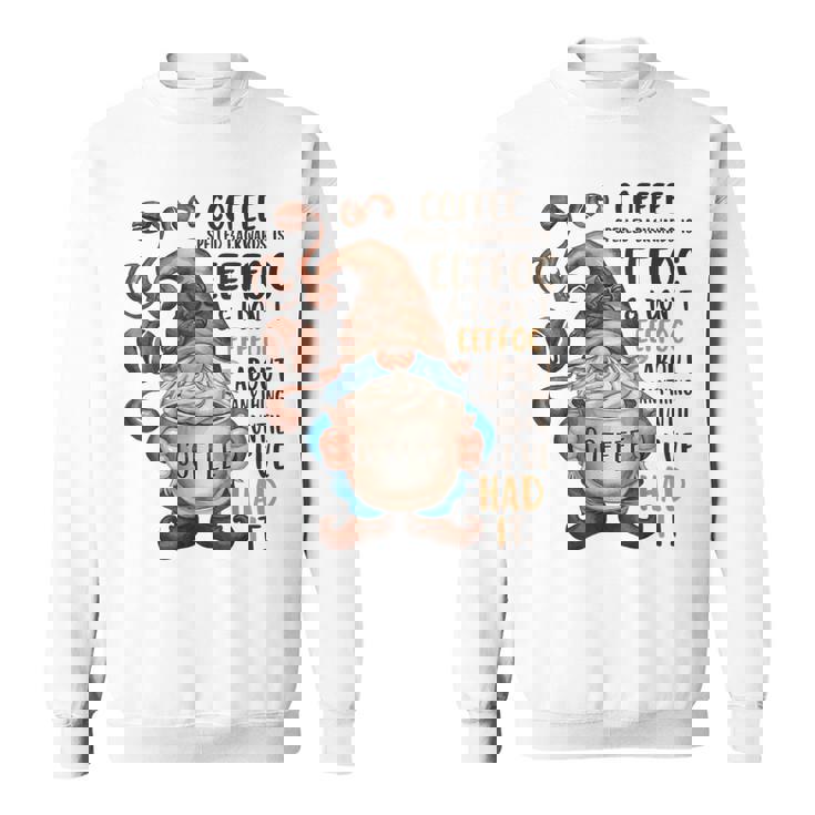 コーヒーノームコーヒーの後ろ向き綴りはeeffoc面白いです。 スウェットシャツ