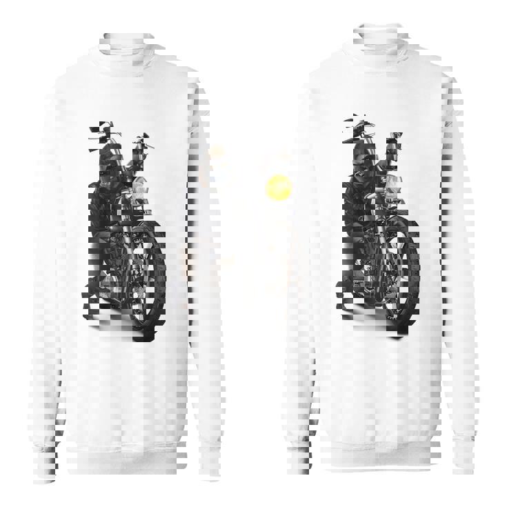 ゴリラ バイク バイカー スウェットシャツ