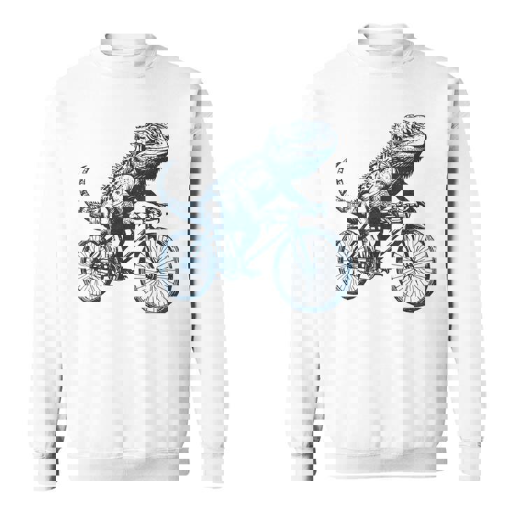 サイクリングトカゲ、爬虫類、爬虫類学、フトアゴヒゲトカゲ スウェットシャツ