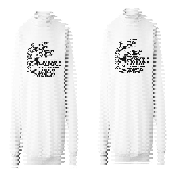 サッカー おもしろ ロゴ フットボール おしゃれ クール スウェットシャツ