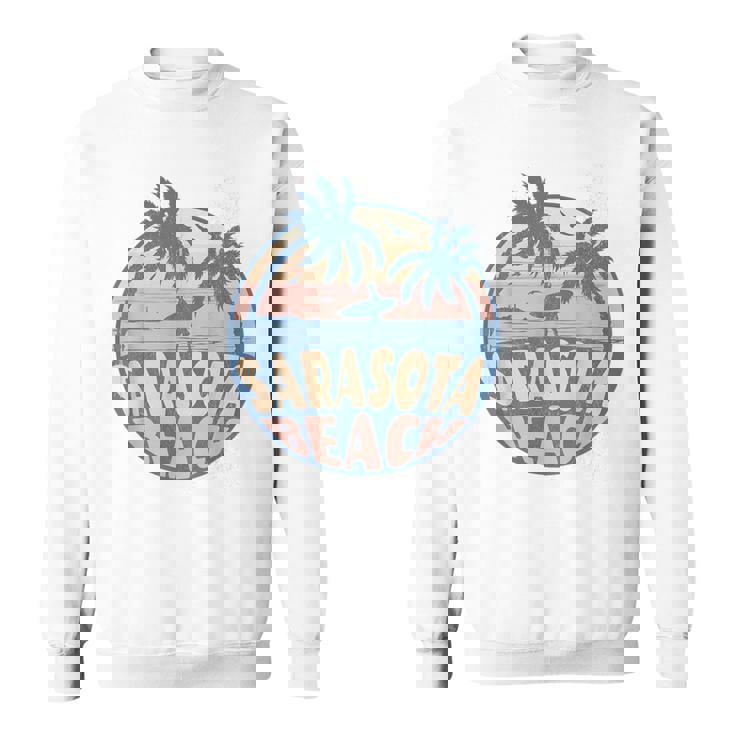 サラソタ フロリダ ビーチ サーフ 夏休み ヴィンテージ スウェットシャツ