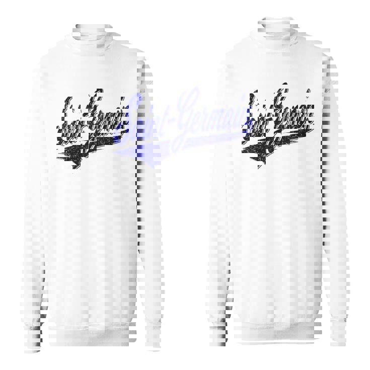 サンジェルマン バーシティ スクリプト クラシック スポーツ ジャージ スウェットシャツ