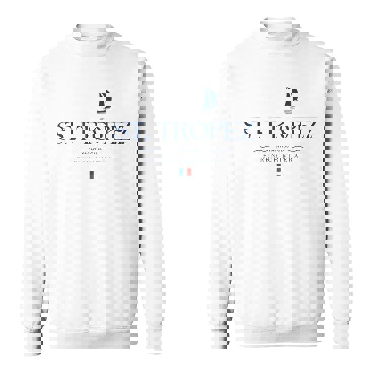 サントロペ フレンチリビエラ ヨットクラブ コートダジュール フランス スウェットシャツ