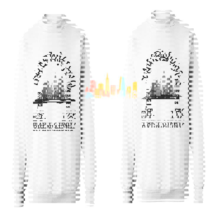 サンフランシスコ お土産 スカイライン サンフランシスコ メンズ レディース スウェットシャツ