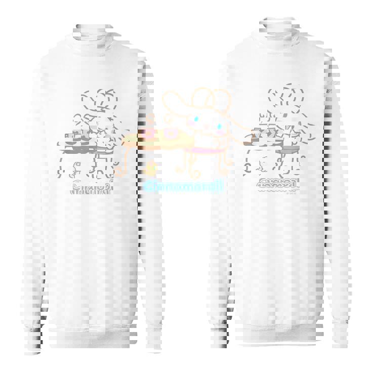 シナモロール Usデザイン ティータイム スウェットシャツ