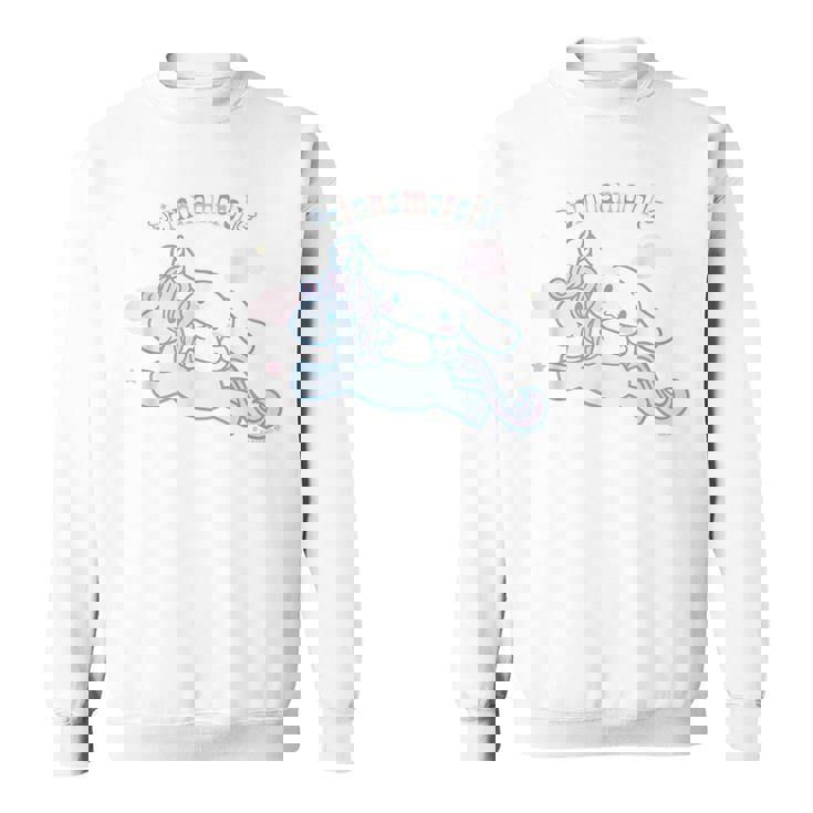 シナモロール ユニコーン ライトカラー スウェットシャツ